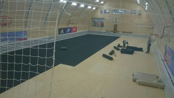 Акриловые покрытия Ecostep для спортивного зала фото